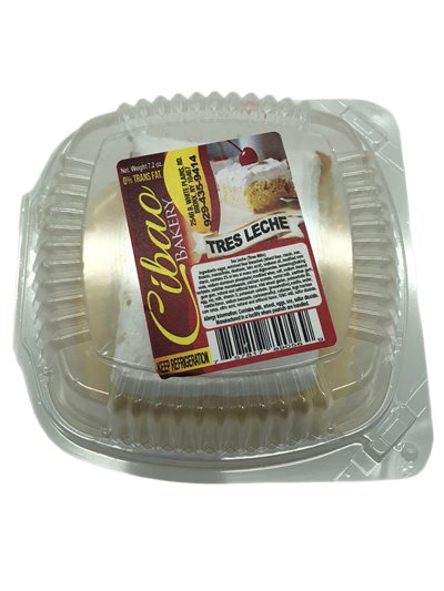 20802 - Cibao Bakery Tres Leches - 7.2oz. (Case of 24) - BOX: 24 Units
