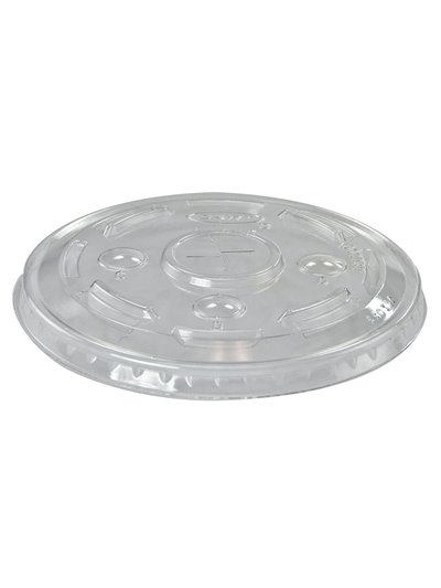 18095 - Clear Lids W/Straw Slotted, ( A- 16 ) 16-24 oz. - 1000ct - Box:  - Loc: P4