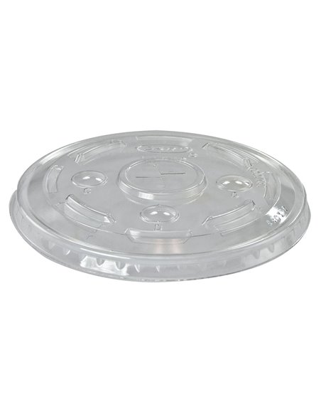18095 - Clear Lids W/Straw Slotted, ( A- 16 ) 16-24 oz. - 1000ct - Box:  - Loc: P4
