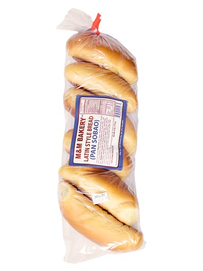 18182 - M&M Bakery Pan Sobao - 6oz. (Case of 12) - Box:  - Loc: Q2