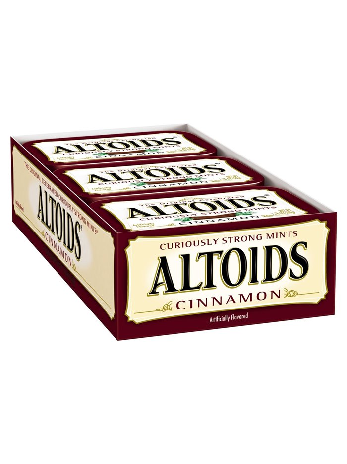 18430 - Altoids Mints Cinnamon - 12ct - Box:  - Loc: N1