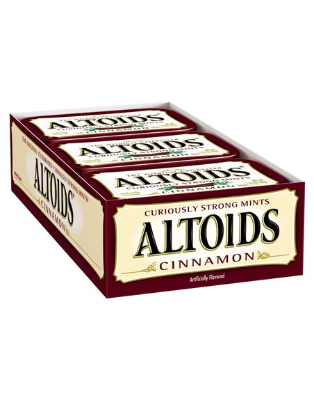 18430 - Altoids Mints Cinnamon - 12ct - Box:  - Loc: N1