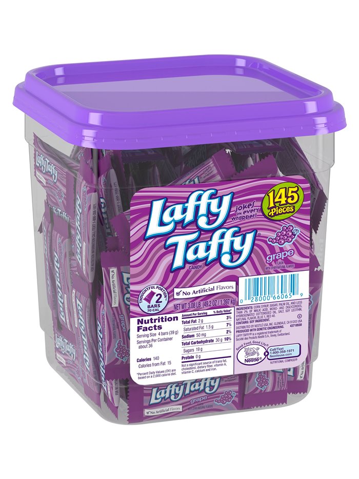10426 - Laffy Taffy Grape - 145ct - Box:  - Loc: L9