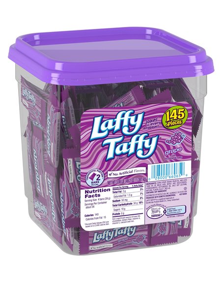 10426 - Laffy Taffy Grape - 145ct - Box:  - Loc: L9