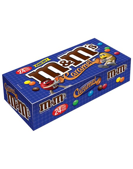 18712 - M&M's Caramel - 24ct - Box:  - Loc: M7