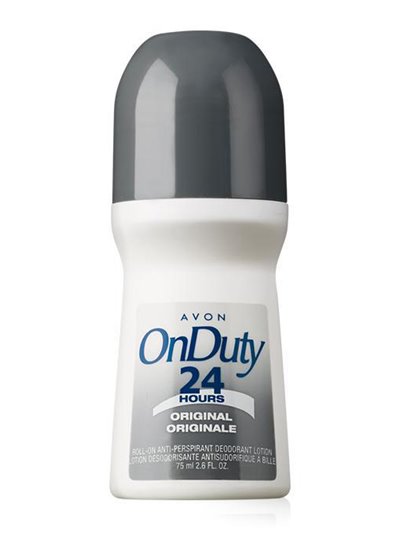 19404 - Avon Deodorant, OnDuty 24Hrs, Original - 2.6 fl. oz. - Box:  - Loc: J1