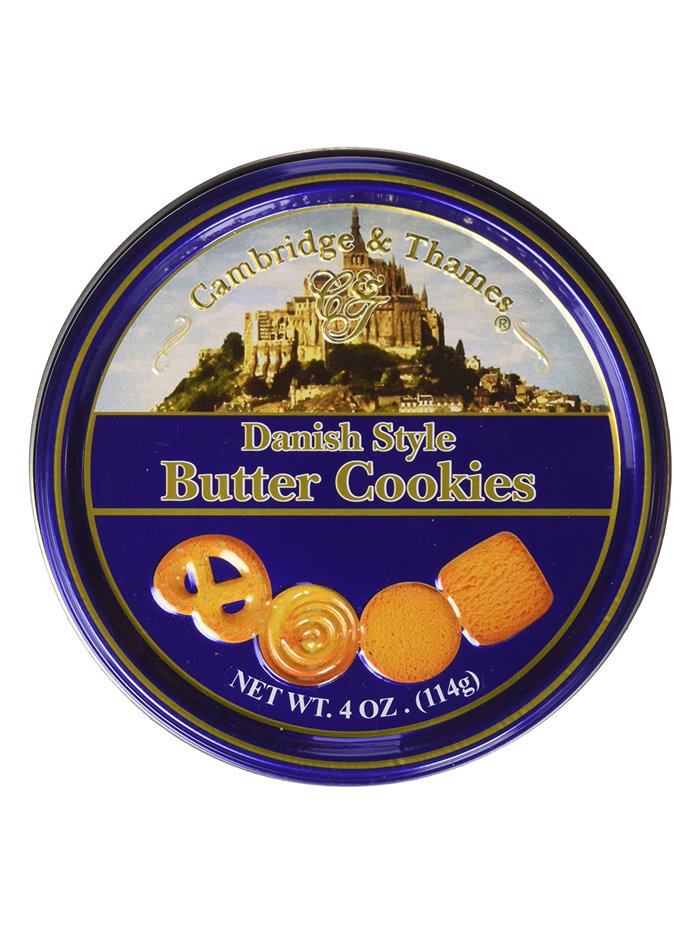 19545 - C&T Danish Style Butter Cookies - 4 oz. - Box:  - Loc: N9