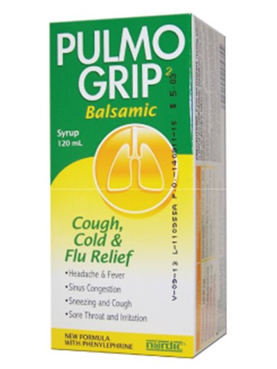 19563 - Pulmo Grip Balsamico 120ml - Box:  - Loc: K2