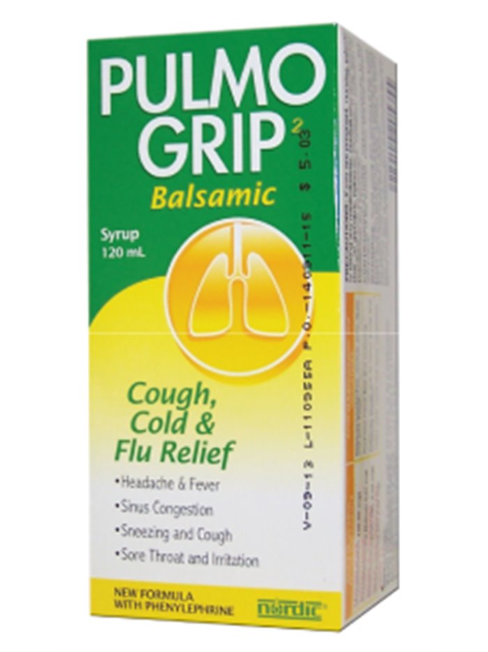19563 - Pulmo Grip Balsamico 120ml - Box:  - Loc: K2