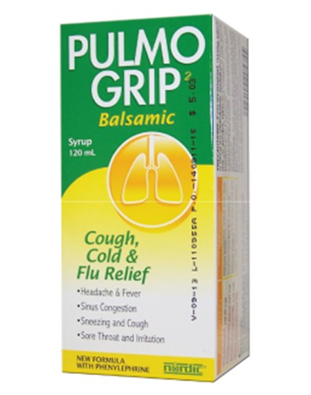 19563 - Pulmo Grip Balsamico 120ml - Box:  - Loc: K2