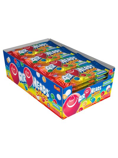 19715 - Air Heads Bites Fruit - 18ct - Box:  - Loc: L10