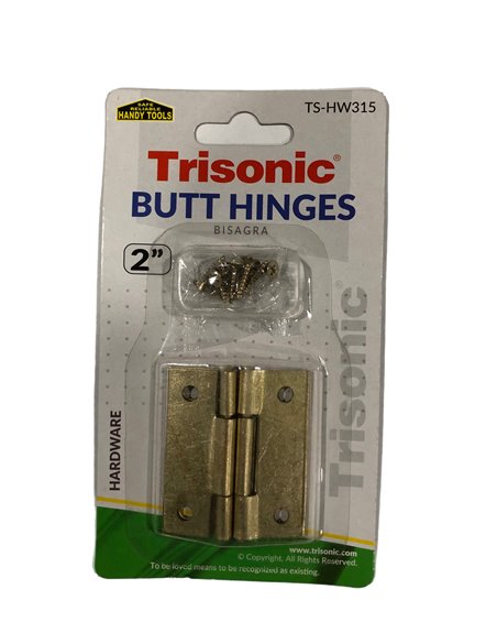 20250 - 2" Butt Hinge (Bisagra) (TS-HW315) - Box:  - Loc: A2