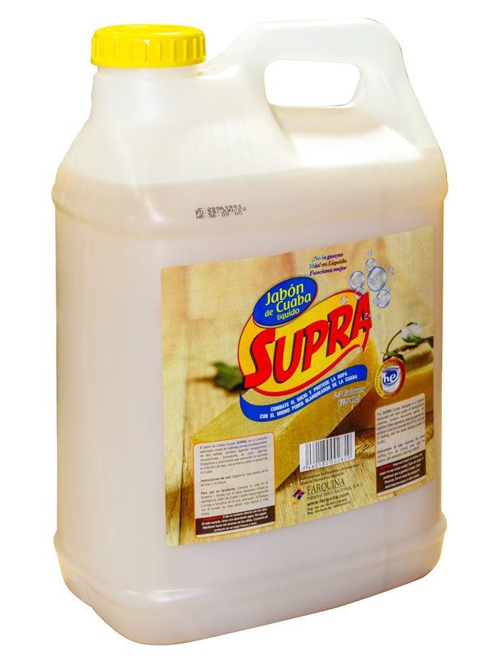 20296 - Supra Cuaba Liquid Soap - 2.5 Gal. - Box:  - Loc: B1