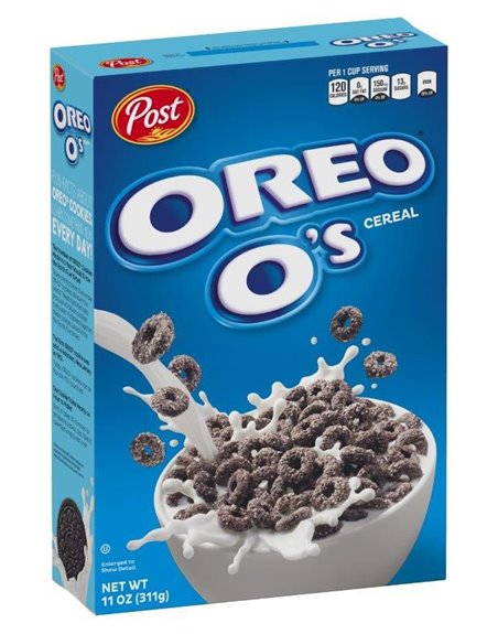 20412 - Post Oreo O's Cereal - 11 oz. (Case of 14) - Box:  - Loc: 42P