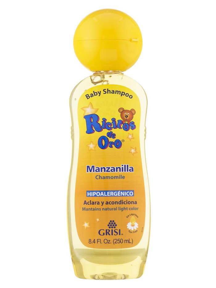 20437 - Ricitos de Oro Baby Shampoo, Chamomile - 8.4 fl. oz. - Box:  - Loc: 32M