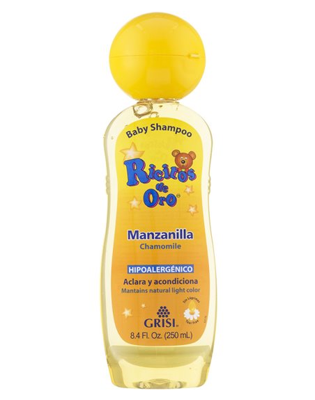 20437 - Ricitos de Oro Baby Shampoo, Chamomile - 8.4 fl. oz. - Box:  - Loc: 32M