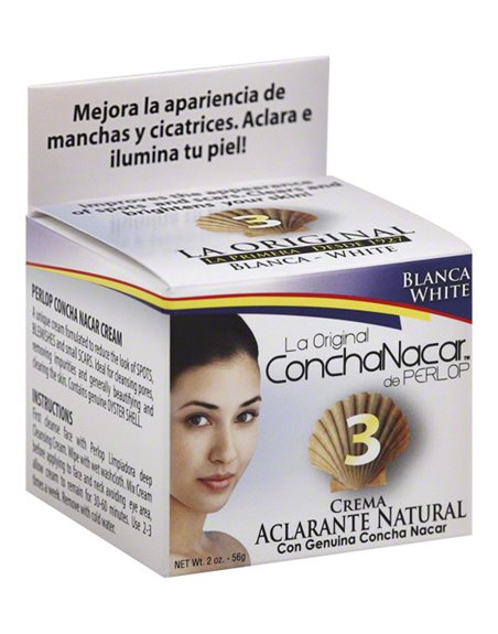20444 - Concha Nacar, Crema Aclarante 3 - 2 oz. - Box:  - Loc: P1