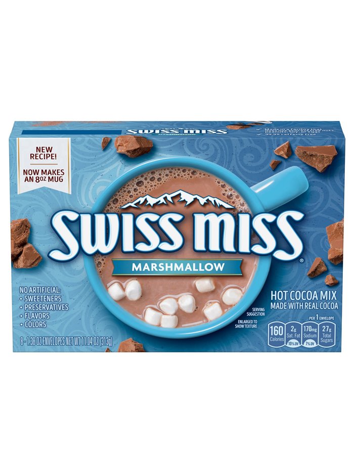 20453 - Swiss Miss Marshmallow - 11.4oz  (Case of 12) - Box:  - Loc: G3