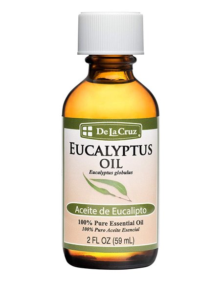 20551 - De La Cruz Eucalyptus  Oil - 2 fl. oz. - Box:  - Loc: L3