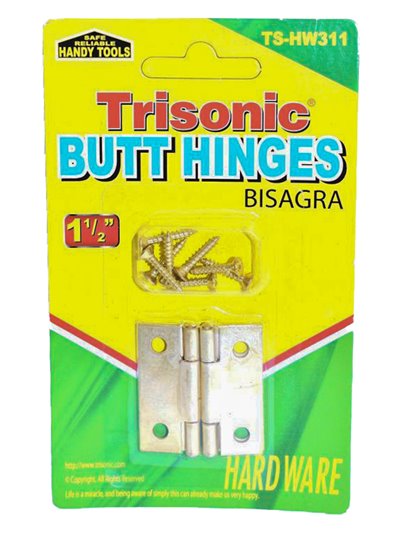 20568 - 1.5" Butt Hinge (Bisagra) (TS-HW311) - Box:  - Loc: A2