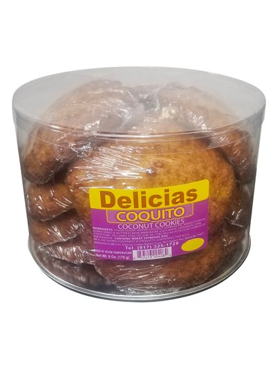 20968 - Delicias Bakery, Coquito - 12ct - Box:  - Loc: Q1