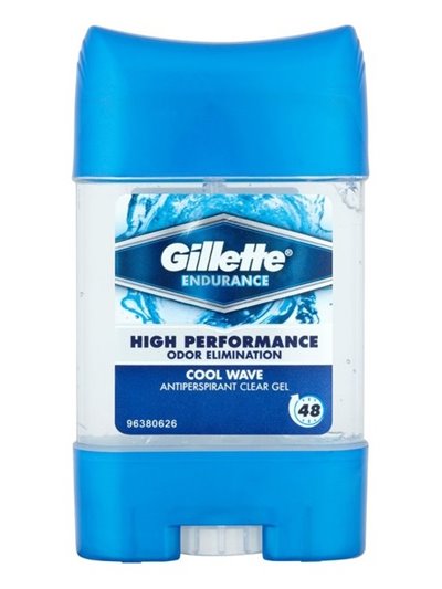 21056 - Gillette Deodorant Clear Gel, Cool Wave - 70ml. - Box:  - Loc: K7