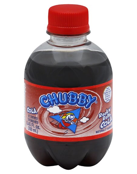 21129 - Chubby Rock Cola 24/8.45 fl oz - Box:  - Loc: 