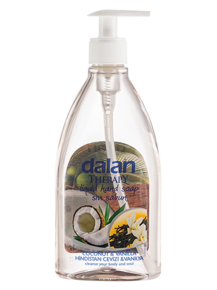 21136 - Dalan Liquid Hand Soap, Coconut & Vanilla - 13.5 fl. oz. - Box:  - Loc: I4