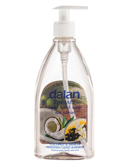 21136 - Dalan Liquid Hand Soap, Coconut & Vanilla - 13.5 fl. oz. - Box:  - Loc: I4
