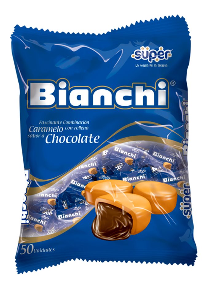 21158 - Bianchi Chocolate -400gr(14.10oz) Case Of 18 - Box:  - Loc: M1