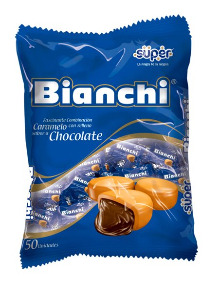 21158 - Bianchi Chocolate -400gr(14.10oz) Case Of 18 - Box:  - Loc: M1