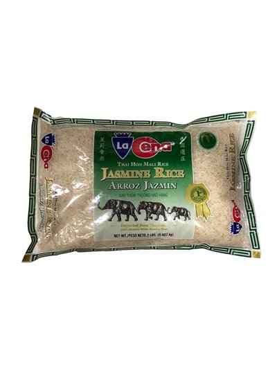 21226 - La Cena Jasmine Rice- 20/2lb - Box:  - Loc: S5