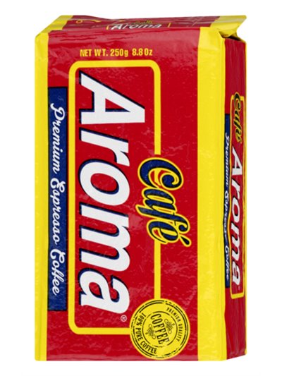 21438 - Aroma  Coffee - 8.8 oz. (24 Bricks) - Box:  - Loc: G4