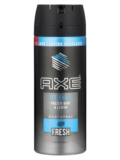 21764 - Axe Body Spray Ice Chill - 150ml - Box:  - Loc: K9