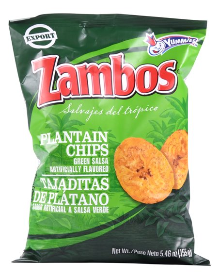 21995 - Zambos Salsa Verde Snack - 5.46 oz. (Case of 24) - Box:  - Loc: N5