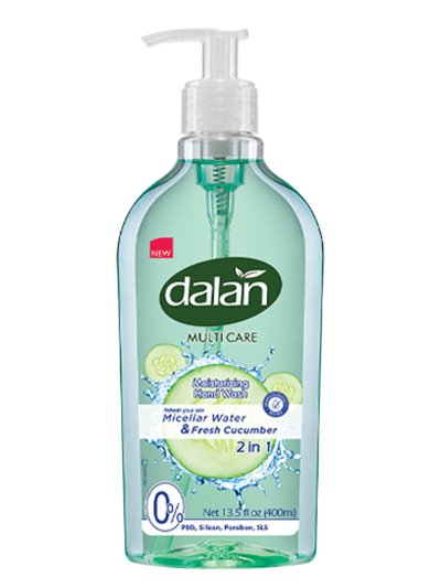 22088 - Dalan Liquid Hand Soap, Fresh Cucumber - 13.5 fl. oz. - Box:  - Loc: I4