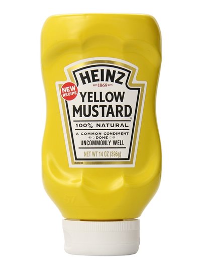 22136 - Heinz Yellow Mustard - 14oz. (Case of 12) - Box:  - Loc: G10