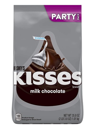 22284 - Hershey's Kisses Party Pack ( Bag ) - 35.8 oz. - Box:  - Loc: M8