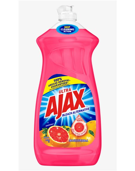 22288 - Ajax Dish Soap, Ruby Red Grapefruit - 28 fl. oz. (Case of 9) - Box:  - Loc: D1