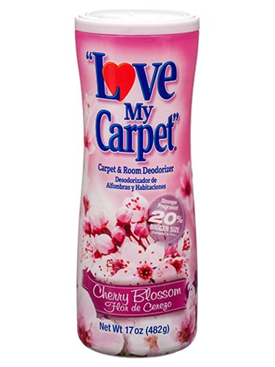 22334 - Love My Carpet Cherry Blossom - 17oz. ( 12 Pack ) - Box:  - Loc: I5