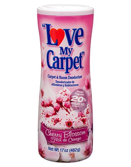 22334 - Love My Carpet Cherry Blossom - 17oz. ( 12 Pack ) - Box:  - Loc: I5