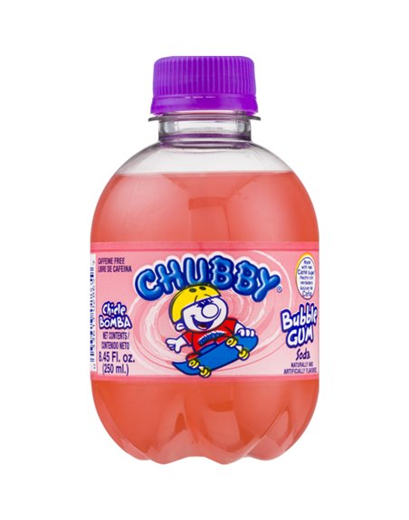 22595 - Chubby Bubble Gum 24/8.45 fl oz - Box:  - Loc: F11
