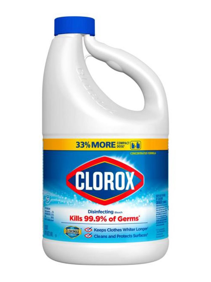 23484 - Clorox Bleach Concentrated - 81 fl. oz. (Case of 6) - Box:  - Loc: B8
