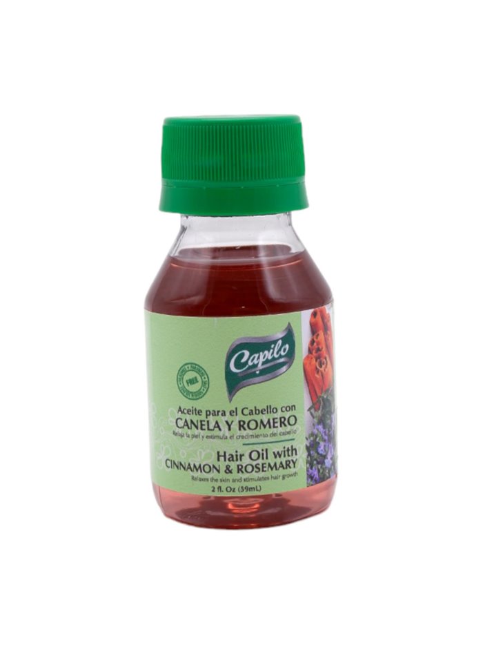 23514 - Capilo Cinnamon And Rosemary   Oil -  2 Oz - Box:  - Loc: L2