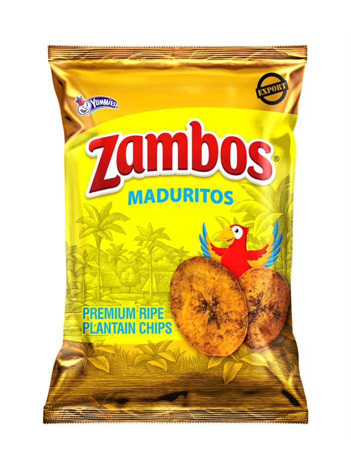23530 - Zambos Maduritos Plantain Chips - 4.9 oz - Box:  - Loc: N5