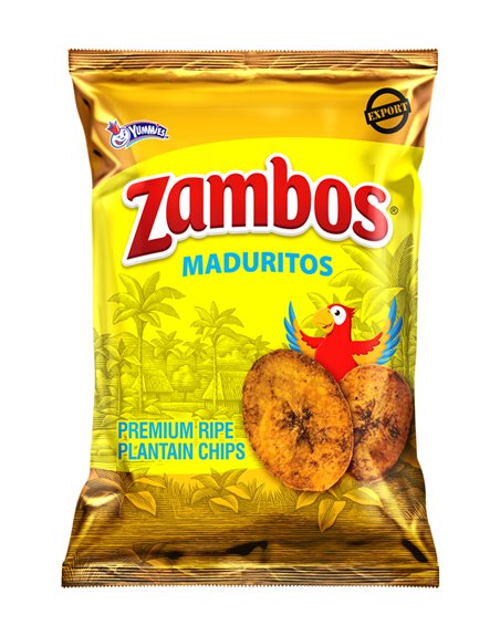 23530 - Zambos Maduritos Plantain Chips - 4.9 oz - Box:  - Loc: N5
