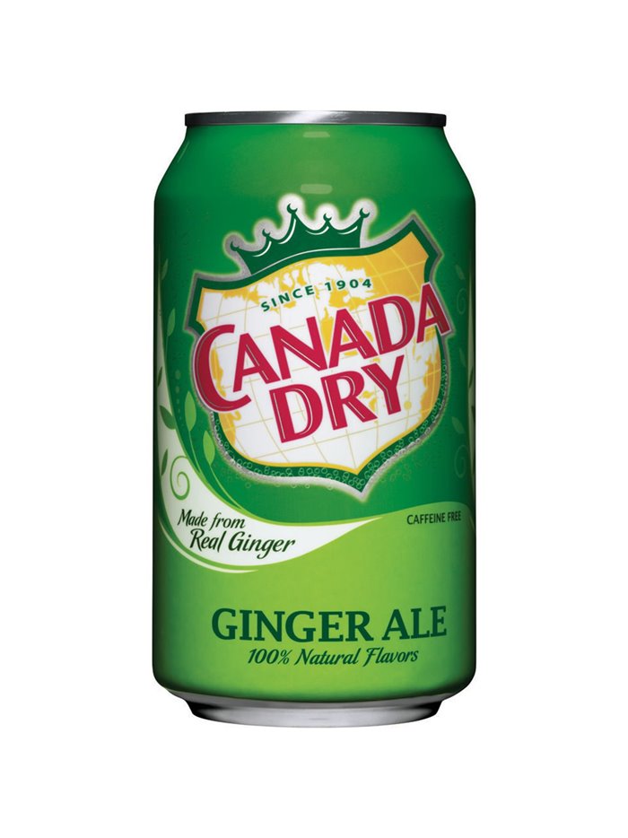 23574 - Canada Dry Ginger - 12 fl. oz. ( 12 Cans ) - Box:  - Loc: D2