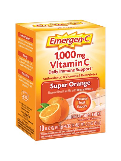 24211 - Emergen-C Vitamin C, Super Orange - 10 Bags - BOX: 3