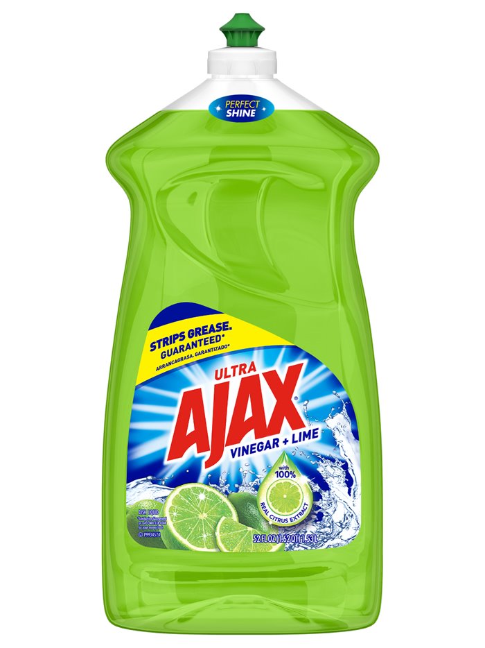 23913 - Ajax Dish Soap, Lime - 52 fl. oz. (Case of 6) - Box:  - Loc: 2P