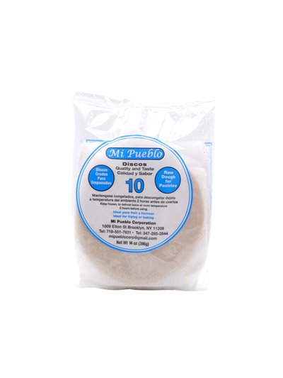 24213 - Mi Pueblo Disco Crudos Empandas Peque?�a 10 ct - Box:  - Loc: NV-3